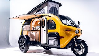 Unbelievable Camper Tricycle 2025 The Ultimate Adventure Vehicle [upl. by Eneluj]