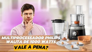 Meu Multiprocessador Philips Walita PowerChop 😍 Review completo💖 Conheça tudo sobre ele 1000 watts [upl. by Dirgni]