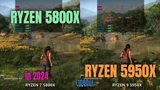 RYZEN 5800X vs RYZEN 5950x 2024 [upl. by Femmine]