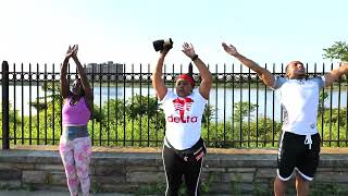 Ernestine Shepherd Druid Hill Park 35 mile Walkmp4 [upl. by Anilatsyrc60]