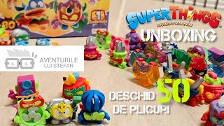 Deschid 50 plicuri Super Things  unboxing [upl. by Huei]