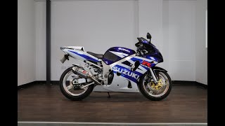 SUZUKI GSXR 600 K3 WALK AROUND VIDEO TOUR AND START UP [upl. by Maude370]