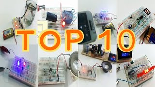 TOP 10 Mejores Proyectos electronicos🔌💡 [upl. by Osithe]