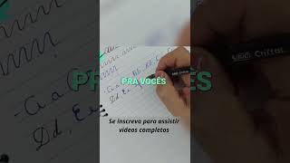 caligrafia caligraphy handwriting caneta writing shorts memes [upl. by Nnaecarg]