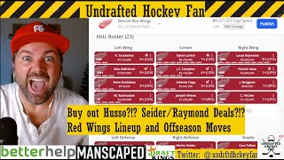 202425 Detroit Red Wings Lineup and Offseason Review [upl. by Namien612]