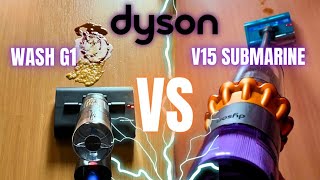 Dyson WASH G1 VS Dyson V15 Detect Submarine [upl. by Oriana514]