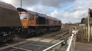 Bardon Hill Level Crossing Leicestershire Monday 17022020 [upl. by Oicnedurp]