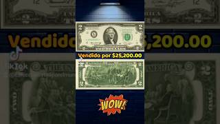 ¿Tienes un billete de 2💵 ¡Esto debes saber Billetes de dos dólares de Estados Unidos billetes [upl. by Noiraa]