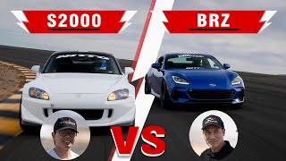 Honda S2000 vs Subaru BRZ  Driver Battles [upl. by Klein315]