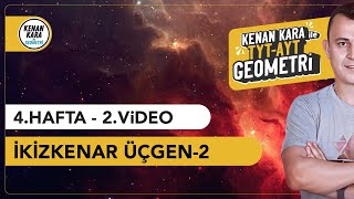 İkizkenar Üçgen2  GEOMETRİ KONU ANLATIMI 2024 Tayfa TYTAYT [upl. by Raffaj830]