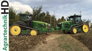 JOHN DEERE 8360RT Traktor  Raupe  Raps Saat  Horsch Sämaschine [upl. by Bicknell430]