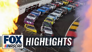 2024 Busch Light Clash at The Coliseum Highlights  NASCAR on FOX [upl. by Adnovahs170]