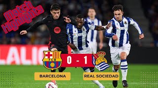 Barcelona vs Real Sociedad  Match Highlights laliga efootball2025 [upl. by Greenlee575]