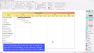 Milestones Professional  Outline Levels and Summary Bars [upl. by Relyks]