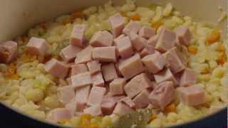 How to Make Ham and Bean Soup  Allrecipescom [upl. by Krenn]