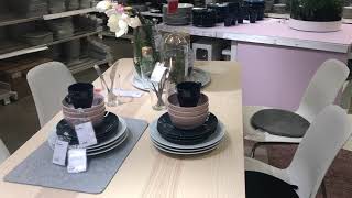 IKEA TOUR CUISINE VAISSELLE DECO SHOPPING NOUVEAUTÉS FÉVRIER 2018 [upl. by Yarised]