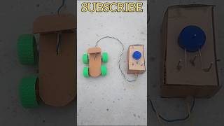 How To Make Remote Control Car With Cardboard shorts diyrccar rccar scienceproject viral [upl. by Erastes458]