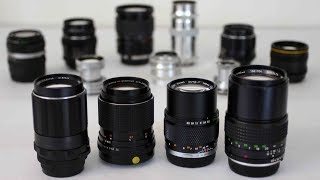 Four 135mm Bokeh Beasts [upl. by Oidacra]