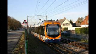 RNV Linie 5 Rundfahrt MannheimHeidelbergWeinheim [upl. by Anet754]