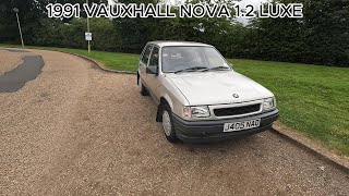 1991 VAUXHALL NOVA 12 LUXE [upl. by Ancier]