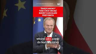 Tusk chce obciąć budżet IPN i Kancelarii Prezydenta [upl. by Klute]