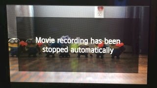 Movie recording has been stopped automatically Canon FIX [upl. by Inaej548]