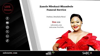 Zanele MbokaziNkambule funeral service [upl. by Shawn812]