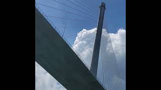 Wow nice Wide Bridge Cebu City to Cordova Philippines [upl. by Yzmar]