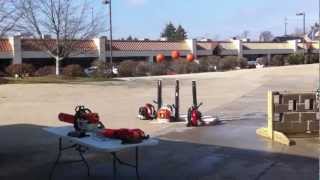 Stihl BR600 fuel efficiency vs RedMax EBZ8500 and Echo PB [upl. by Alacim]