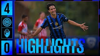 POKERINHO ⚽⚽⚽⚽  INTER 40 STELLA ROSSA  HIGHLIGHTS  YOUTH LEAGUE 2425 ⚫🔵 [upl. by Adoc466]