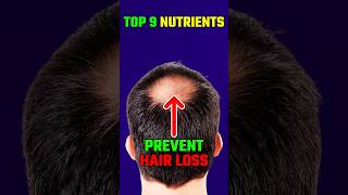 PREVENT HAIR LOSS  9 Vitamins And Minerals You Need [upl. by Standice]