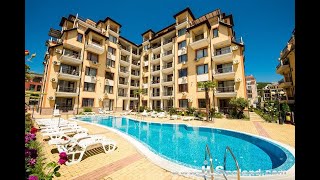 ILS192221  okazja 2pokojowy apartament 400m od plaży tylko 64000EUR w Raduga Sveti Vlas Bułgaria [upl. by Goldman]