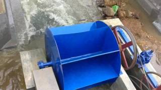 Water wheel turbine [upl. by Burdett962]