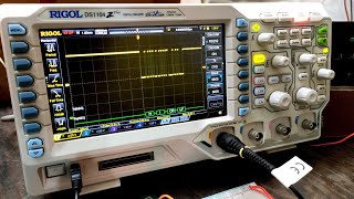 How to view and decode UART or Serial Data on an Oscilloscope  Rigol Ds series DSO [upl. by Fredelia]