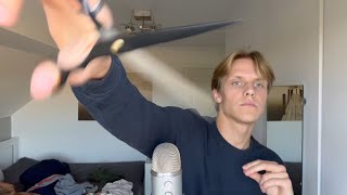 Frisör ASMR  KLIPPER DITT HÅR SWEDISH HAIRCUT ASMR ASMR på svenska [upl. by Candide70]