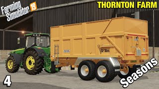 NEW TRAILER AND NEW FIELD Thornton Farm Timelapse  FS19 Ep 4 [upl. by Azilef767]