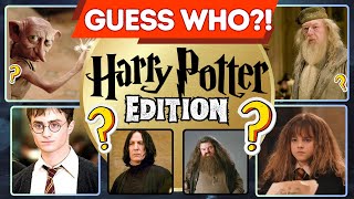 GUESS WHO Harry Potter Edition🪄  Only TRUE HARRY POTTER Fans Can Name ALL 20 Characters [upl. by Sokin239]