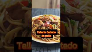 TALLARÍN SALTADO DE POLLO rogerysusazondekrikafacilitonomas tallarinsaltadodepollo comidaperuana [upl. by Kile846]