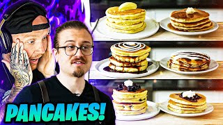 TIMTHETATMAN REACTS TO IHOP PANCAKES BUT BETTER [upl. by Amoihc]