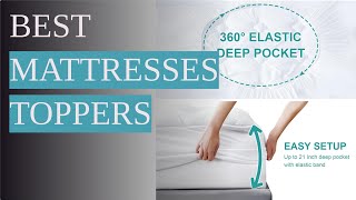 Top 5 Mattress Toppers for a Luxurious Sleep Experience [upl. by Arquit716]