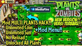 Plants VS Zombies Mod Hack Apk Multi Plants 0 Sun No Reload  PvZ Mod Apk Mod Menu Unlimited Coin [upl. by Fronia226]