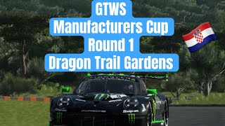 GT7 LIVE 🏁 GTWS Manufacturers Cup  Round 1  Dragon Trail Gardens 🇭🇷 [upl. by Nehttam748]