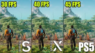 Outcast 2 A New Beginning Xbox Series S vs Series X vs PS5 Technical Review [upl. by Hamrah402]