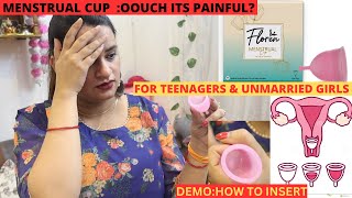 How To Use Menstrual Cup With DemoStep By StepSafe For Teenagers amp Unmarried Girls [upl. by Loleta914]