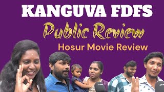 Kanguva Day 2 Audiance Review In Hosur Peoples hosur hosurmoviereviews kanguvareview [upl. by Ardelia693]