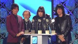 Ramones Accept Rock and Roll Hall of Fame Awards [upl. by Eletnahs501]