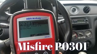 HOW To FIX Misfiring Engine P0301 Code [upl. by Teplitz]