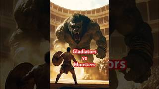 quotReal Battle in Virtual Reality AIGenerated Gladiator vs Beast Showdown 💪quotgladiator ai aigc [upl. by Kiona]