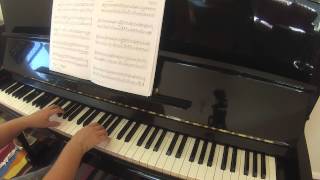 Rigadoon in A Minor by William Babell  RCM piano grade 4 repertoire Celebration Series [upl. by Ahidam]