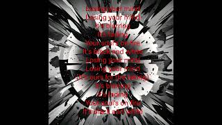 quotBlack and Whitequot by Static  X lyric video by Wezimac [upl. by Rehpotsirhcnhoj]